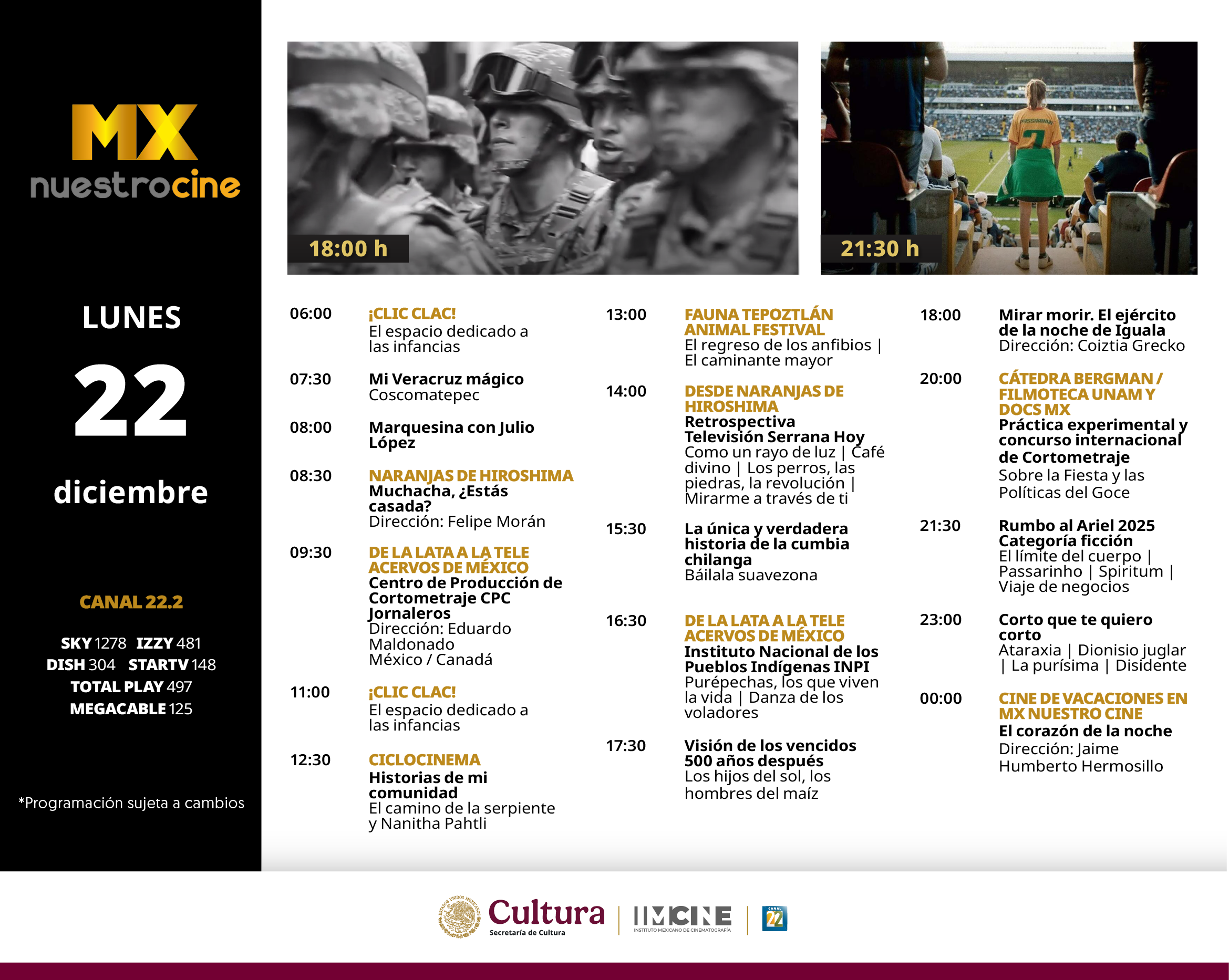 Programación Lunes2