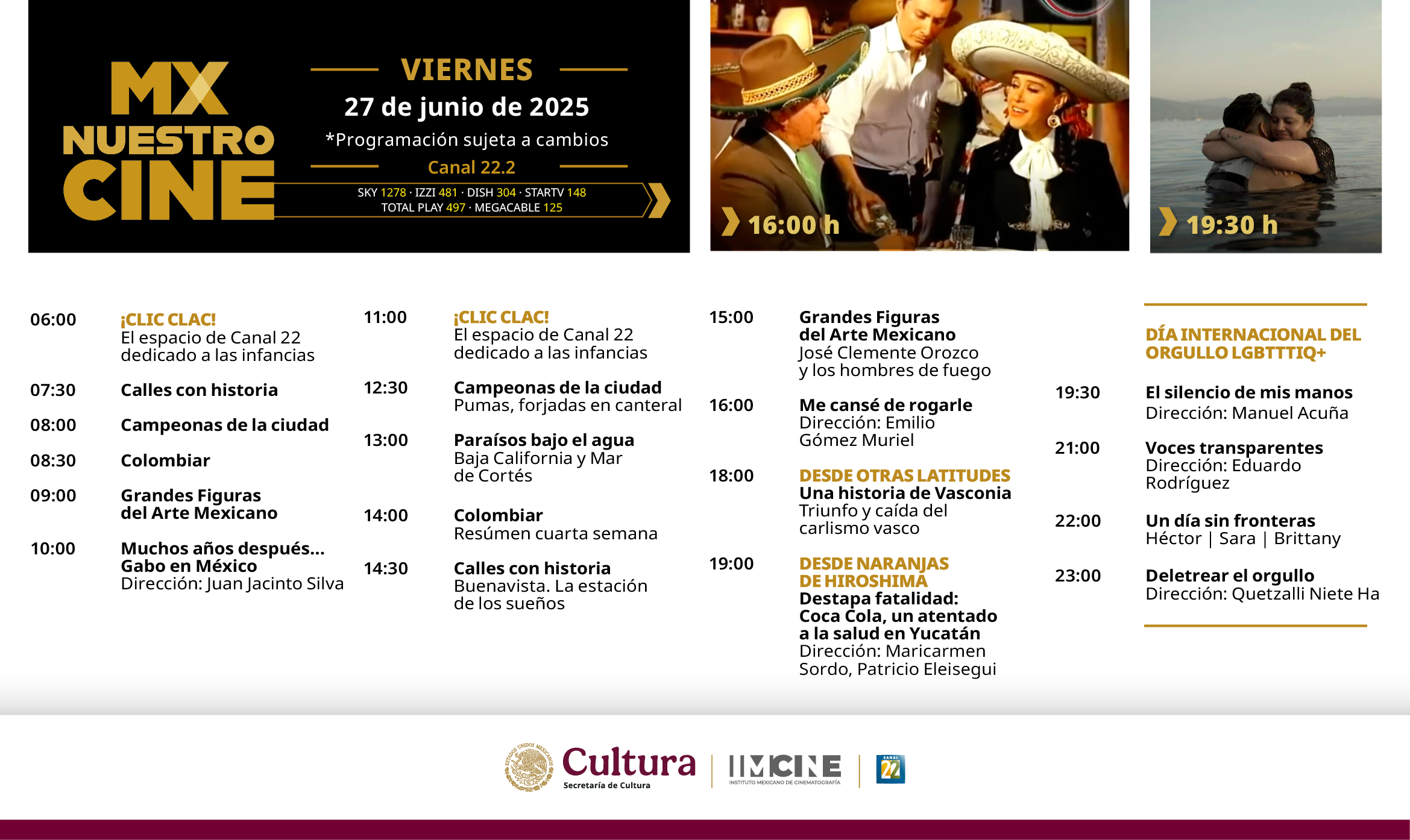 Programación Viernes