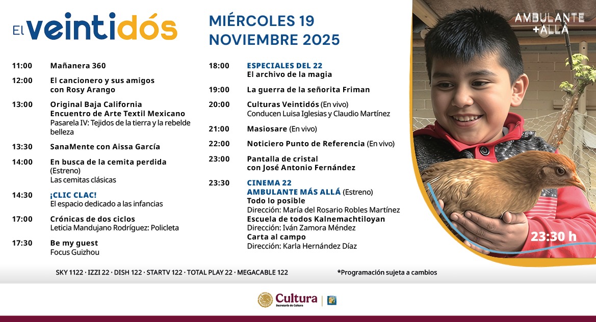 Programación Miércoles