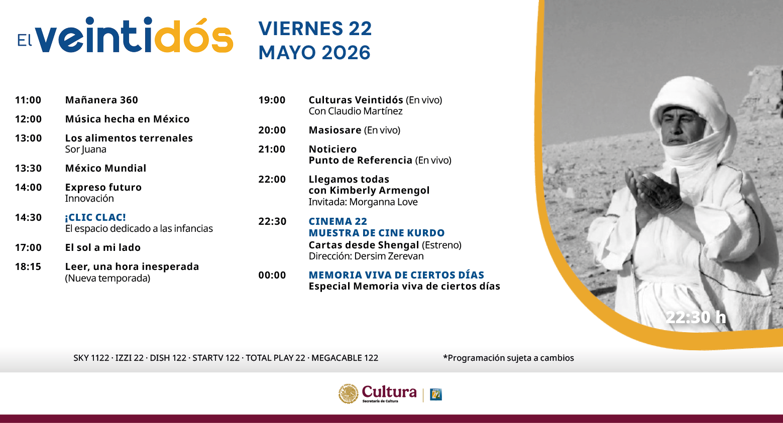 Programación Viernes
