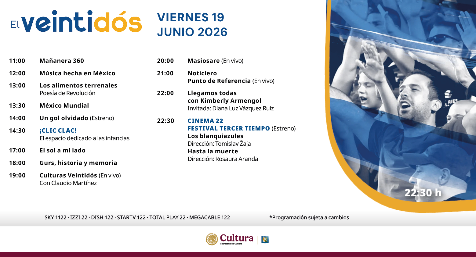 Programación Viernes