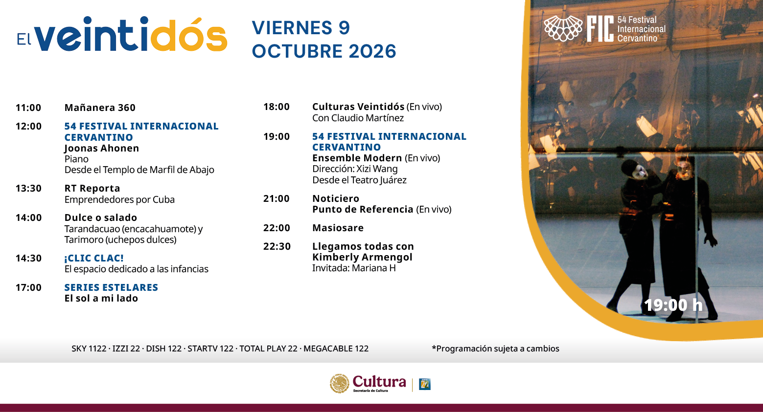 Programación Viernes